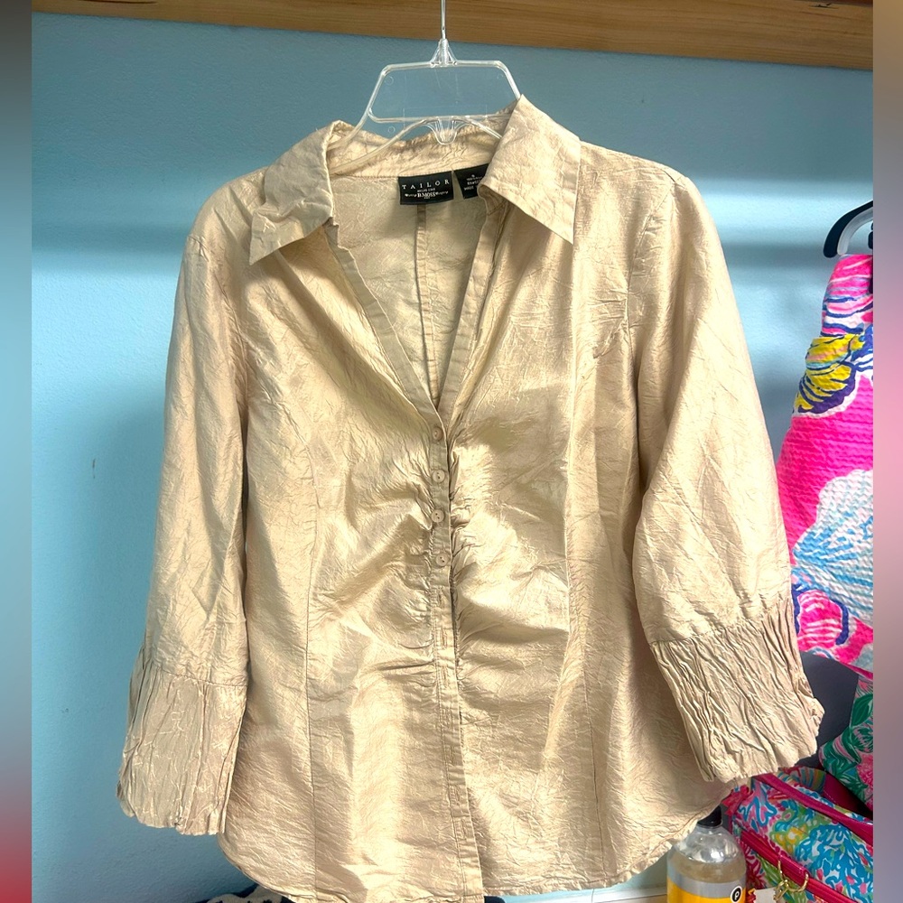 Tailor B. Moss Button down blouse